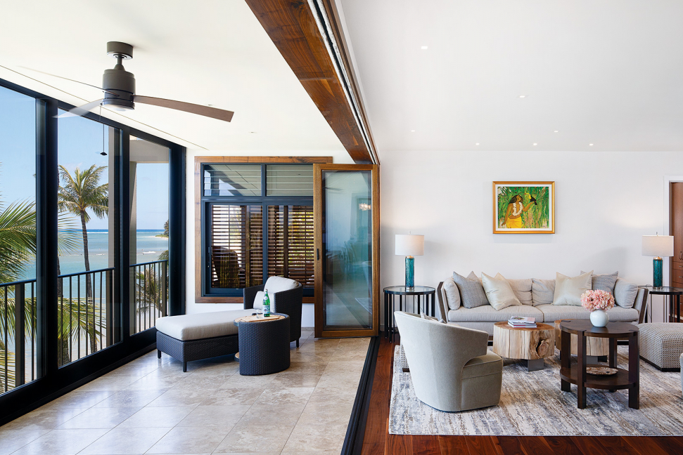 Photot of an AGT Construction remodel featured in March issue of Hawaii Home Magazine